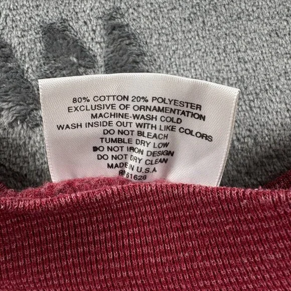 Genius Sweatshirt Men L/XL Detroit High School Mumford Mustangs Vintage 80's - Picture 6 of 16